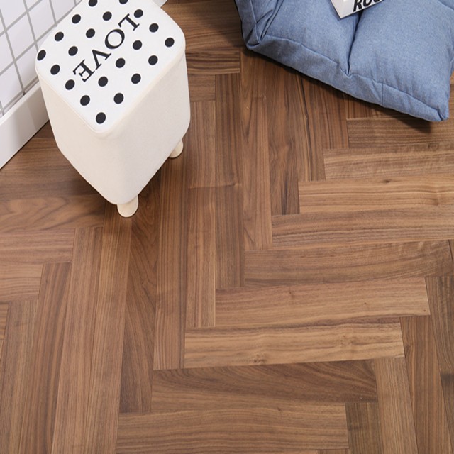 Engineered Herringbone American Walnut